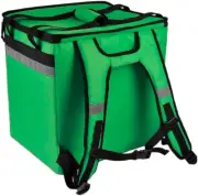 50L XL Large Insulated Food Delivery Backpack, Expandable Catering Cooler Bag, W