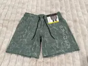 SPYDER Green Ocean Lined 30+ UPF Swim Shorts Trunks Men’s Small Surf Sand Sun