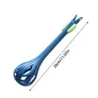 Multifunctional Egg Beater Whisk Milk Pasta Tongs Food Clip Mixer Manual Stir _t