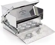 Grandpa's Feeders Automatic Chicken Feeder - Sturdy Galvanized Steel Poultry Feeders - Rat Proof & No Spill with Weatherproof Lid - Standard Size for 6-12 Chickens 10 Days (20lb Feed)