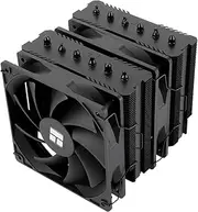Thermalright Peerless Assassin 120 SE Black CPU Cooler, 6 Heat Pipes Heatsink Cooler, Dual 120mm PWM Fans, 1550RPM Speed, for AM4/AM5 and Intel LGA 1700/1851/115X/1200,Computer CPU Cooling