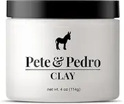 Pete and Pedro Clay XL - Matte Finish Medium Hold Hair Clay for Men