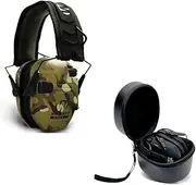 [Walker's] Walkers Razor Slim Electronic Shooting Hearing Protection Muff (Sound Amplification and Suppression) with Protective Case