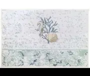 Avanti Linens Bath Rug, Cotton Mat, Durable Home 20" x 30" Sea Inspired Coastal