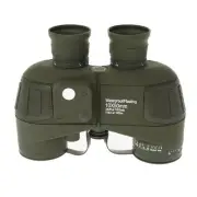 10X50 Rangefinder binoculars green Waterproof Hunting Bird Watching Marine