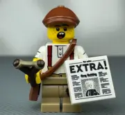 LEGO Newspaper Kid Collectible Minifigure Series 24 CMF 71037 Slingshot & Bag