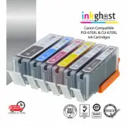 Inkghost Ink Cartridges PGI-670 CLI-671 PGI-670XL CLI-671XL for Canon printer BK