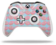 Skin for XBOX One S / X Controller Donuts Blue Vinyl Decal