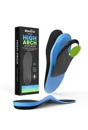 Plantar Fasciitis High Arch Insoles Orthotic Shoe Inserts Foot Heel Pain Relief