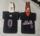 Lot of 2 NEW York Mets Bottle Jersey Beer Holder Can Cooler Sleeves NEW