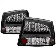 Spyder for Dodge Charger 06-08 LED Tail Lights Black ALT-YD-DCH05-LED-BK