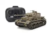 NEW Tamiya RC 1/35 Panzerkampfwagen IV Ausf.J German Tank Kit w/ Control Unit