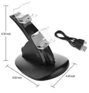 Controller Charger Dock LED Dual USB PS4 Charging Stand Station Cradle for Sony