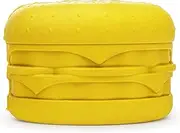 BULLYMAKE Rubber Cheeseburger Chew Toy for Dogs - Durable Dog Toy for Aggressive Chewers - Made in USA