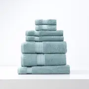 Renee Taylor Brentwood 650 GSM Low Twist 7 Piece Gray Mist