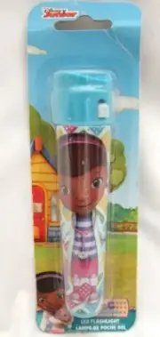 Kid's Disney Doc McStuffins with Doctor's Bag Turquoise 5.75" Flashlight-New!