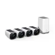 eufy Security eufyCam 3 4K Wireless Home Security System (4-Pack)