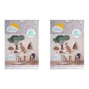 2x Hello Sunshine Australian Wall Stickers Decal Home Nursery Room Decor Assort