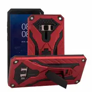 For Samsung Galaxy S8 Case, Armour Strong Shockproof Tough Cover Kickstand, Red