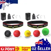 Head-Mounted Boxing Reflex Ball Elastic Boxing Head Ball Portable for Adult Kids