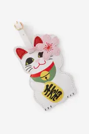 [Typo] Typo - Premium Luggage Tag - Lucky cat SOLID LUCKY CAT