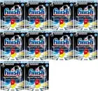 460 Tablets - 10 Packs of 46 Tablets Finish Quantum Ultimate Pro Dishwash Lemom
