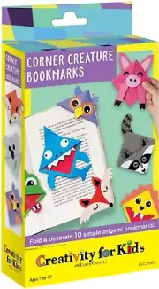 Creativity for Kids: Corner Creature Bookmarks Craft Kit