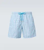 [Vilebrequin] Vilebrequin Moorea printed swim trunks UK 34 white