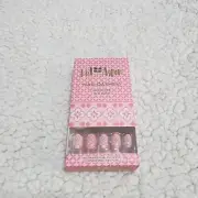 Red Aspen Reusable Nail Dashes short square rounded, Simply Aya