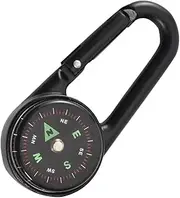 Compass and Carabiner Set Boys and Girls Compass Scale Ring for Outdoor Camping Hiking and Adventure