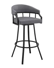 Armen Living Palmdale 26" Swivel Bar Stool