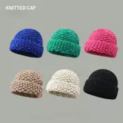 Women Men Skull Cap Beanie Hat Winter Warm Ski Knitted Brimless Casual Fashion