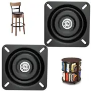 2Pack 7Inch Boat Seat SwivelHeavy Duty Barstool Replacementfor Lazy Susan Tur...