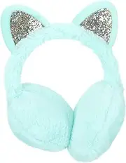 [TINEASUR] Dorable Cat Ear Earmuffs Winter Ear Warmers Practical Easy to Carry for Cold Days