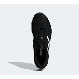 Adidas ADIZERO ADIOS 4 男款黑色運動慢跑鞋-NO.B37312