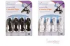 Dreambaby Stroller Pram Pegs Clips 4 Pack White or Black keep shade attached