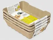 Disposable Cat Litter Tray - Eco Friendly, Biodegradable, Liquid-Proof - 10 Pack - No Mess, No Odor - Ideal for Travel & Home
