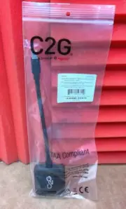 Cables 2 Go Mini DisplayPort to VGA Adapter 54315 ✅❤️️✅❤️️ BRAND NEW! SEALED!