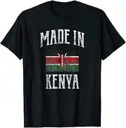 [VidiAmazing] Kenya Flag T-Shirt Made in Kenya ds4158 T-Shirt