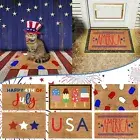 Independence Day Door Mat Outdoor Indoor And Outdoor Bathroom Floor Mat