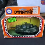 vintage ZEE TOYS dynamights BRITISH CHIEFTAIN TANK diecast #T402 1/87 scale 1973