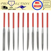 10P 160 180 Diamond Mini Needle File Set For Metal Jeweler Wood Carving Craft Lo