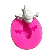 Tiny Airplane Shape Silicone Fondant Mold, Chocolate Gum Paste Sugar Craft Mould