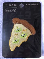 Loungefly Disney Pixar Toy Story Alien Pizza Slice Iron On Patch 3" New