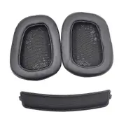 Ear Pads+Headband for Logitech G633 G933 Headphones Replacement Foam