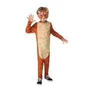 Rubie's Halloween Sensations Lion Costume Jumpsuit, Mask Child Size M 8-10