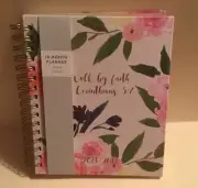 2019 Eccolo Weekly Monthly Agenda Christian Planner Calendar - Walk by Faith