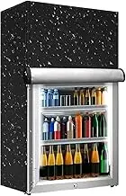 Refrigerator Cover, Waterproof Outdoor Protection Cover for Refrigerator, UV Block Fridge Zipper Covering, Compact Upright Freezers Dustproof Freezer for Dorm Home Picnic Apartments Kitchen