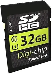 Digi Chip 32GB SDHC Class 10 Memory Card For Kodak PixPro FZ55, FZ45, AZ901, AZ652, AZ405, AZ255 Digital Cameras