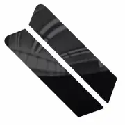 Laminated - Police & Sheriff Saddlebag Decals For 08-15 Harley - Vivid Black